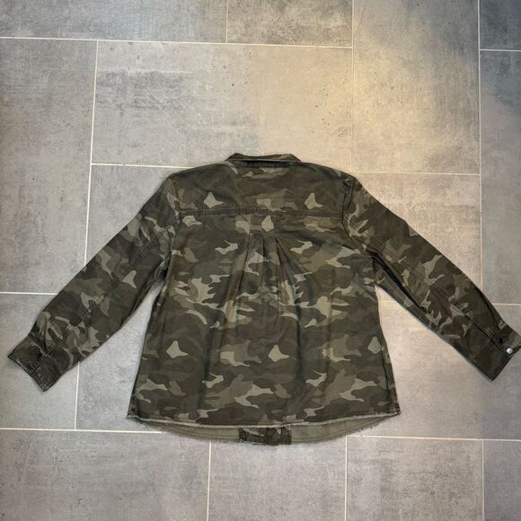 Style & Co. Women’s Camo Print Cotton Jacket Size PM NWT - Picture 12 of 13